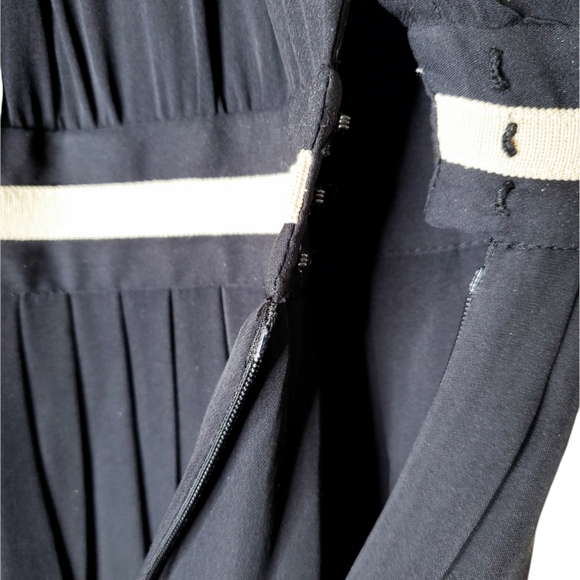 L’Agence Black Silk Halter Neck Cocktail Dress Size 6 - Picture 13 of 15